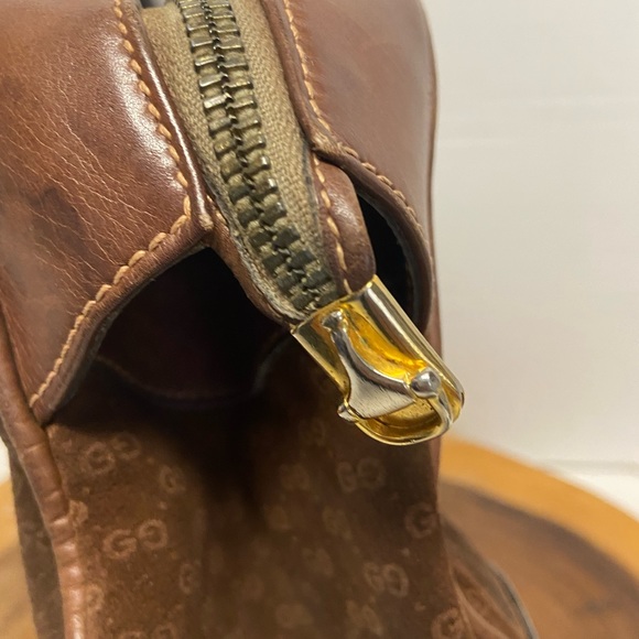 Vintage Gucci Micro Guccisma Leather Tote Bag - Picture 7 of 11